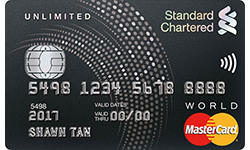 Standard Chartered Unlimited Cashback Card