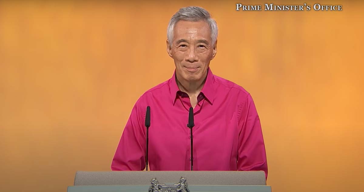 Prime Minister Lee Hsien Loong -National Day Rally 2021