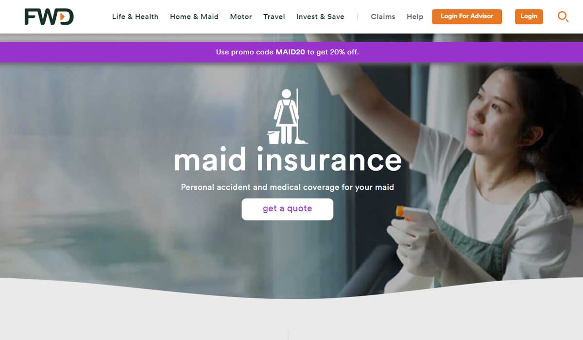 FWD Maid Insurance