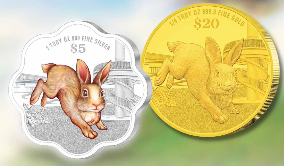 MAS reveals 2023 Year of the Rabbit Chinese Almanac coins