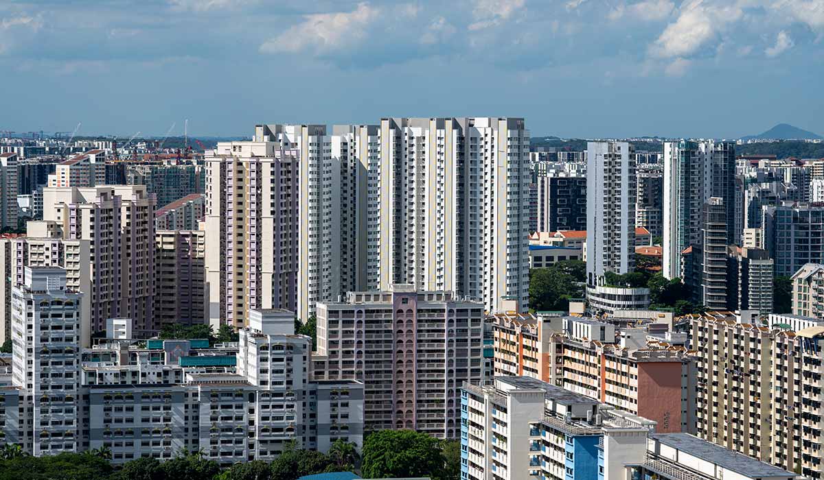 Eligible HDB flats built up to 1986 upgraded under the home improvement scheme
